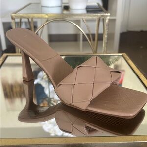 Stylish Woven Heeled Sandals